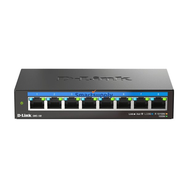 Switch 8 port DMS-108/E