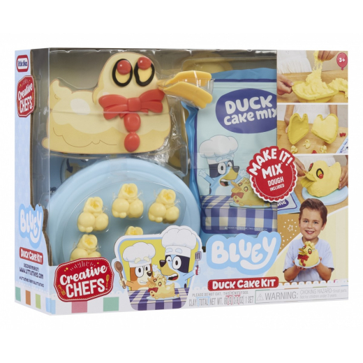 Plastmasse Creative Chefs Bluey Duck Kagemix