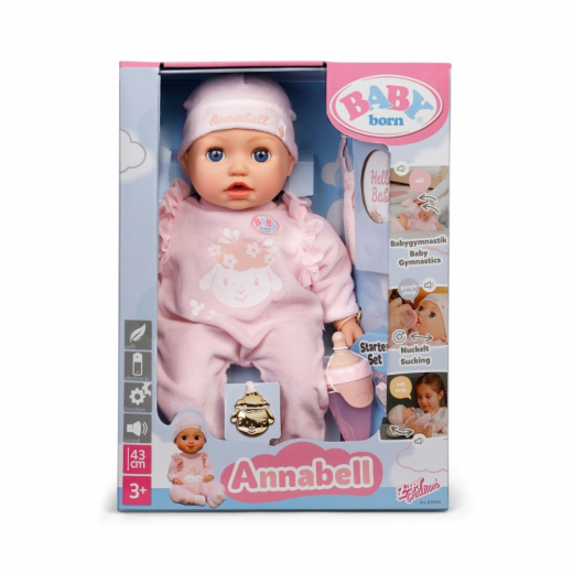 Baby Born Dukke Annabell 43 cm