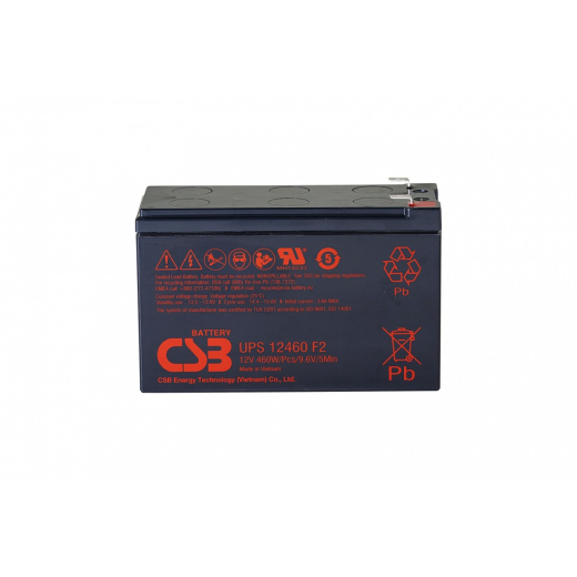 UPS12460 12V 9.6Ah UPS12460F2