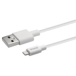Kabel CL-193 USB-A til Lightning 2m SAVIO