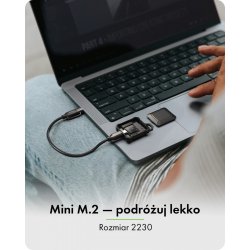 IB-1601MP-CU31 Mini M.2 NVME Enclosure