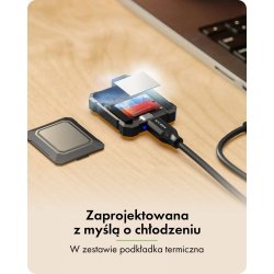 IB-1601MP-CU31 Mini M.2 NVME Enclosure