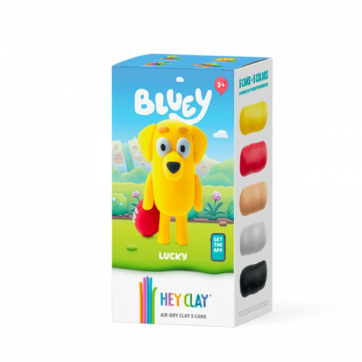 Plastisk masse Hey Clay Bluey Lucky