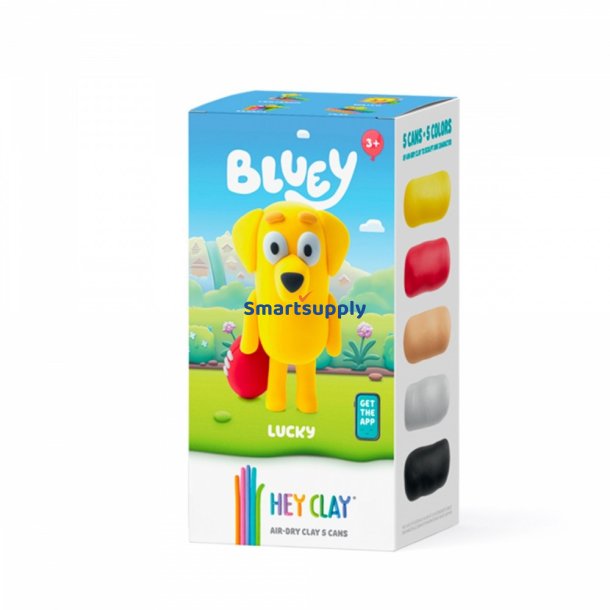 Plastisk masse Hey Clay Bluey Lucky