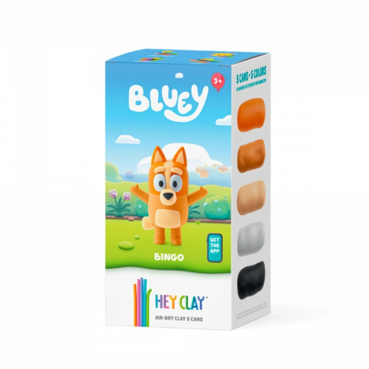 Plastisk masse Hey Clay Bluey Bingo