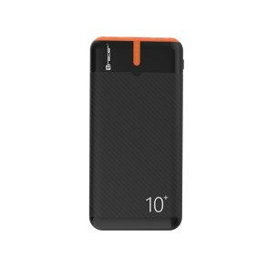 PowerBank EnerGo 10000mAh sort-orange