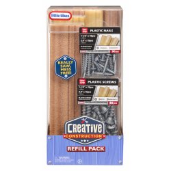 Set Creative Construction Tr�, S�m og Skru Bundt