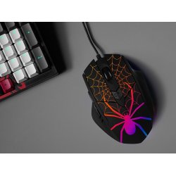Mouse GAMEZONE Black Widow USB