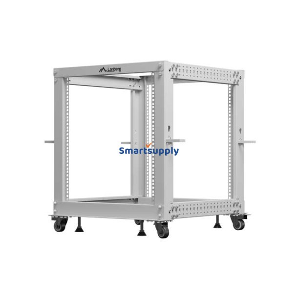 �ben rackstand 19 inches 12U 600x600-1100 justerbar gr�