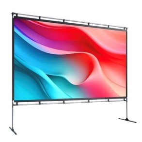 Portabel sk�rm til 100