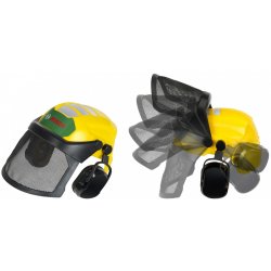 Lumberjack hjelm med visir