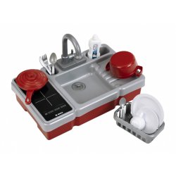 Vask med vandfunktion og lys