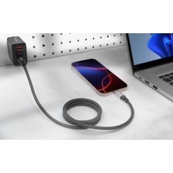 USB-C2 til USB-C 3.2g2/100W 100cm magnetisk kabel