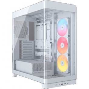 Case FRAME 4500X RS-R ARGB Hvid Mid Tower ATX