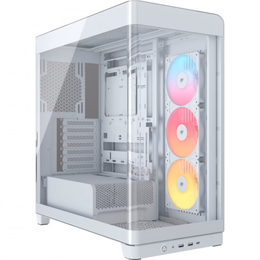 Case FRAME 4500X RS-R ARGB Hvid Mid Tower ATX