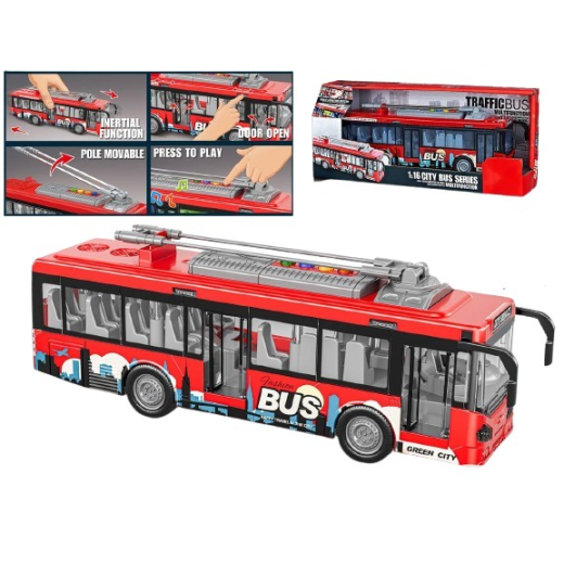 Bus b/o lys, lyd, �bning d�r