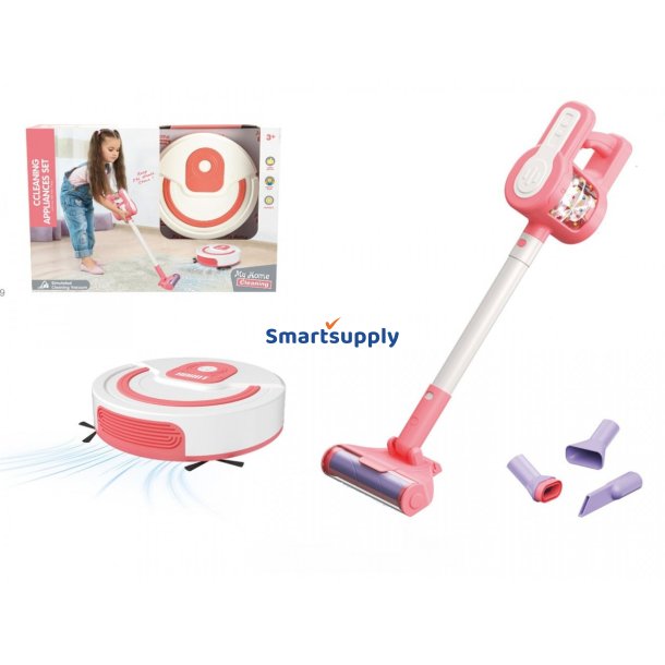 St�ende st�vsuger og reng�ringsrobot