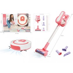 St�ende st�vsuger og reng�ringsrobot