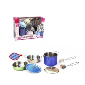 Metal k�kken s�t 8 dele