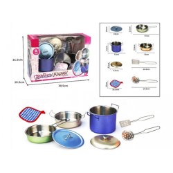 Metal k�kken s�t 8 dele