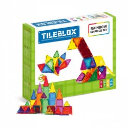 Tileblox Regnbues�t 60 dele