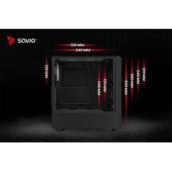 Case X1 NOCTIS GLASS RGB