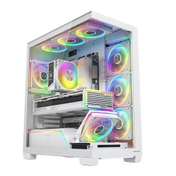 Case PC VOLCANO STELLAR PLUS ARGB MIDI 8F Hvid