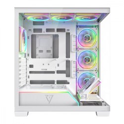 Case PC VOLCANO STELLAR PLUS ARGB MIDI 8F Hvid