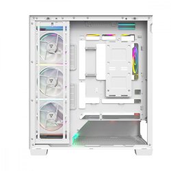 Case PC VOLCANO STELLAR PLUS ARGB MIDI 8F Hvid