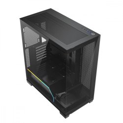 Case PC VOLCANO STELLAR PLUS ARGB MIDI NF Black