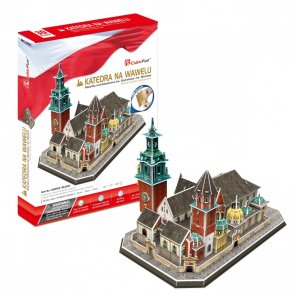 Puzzle 3D Wawel Katedral 101 dele