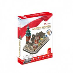 Puzzle 3D Wawel Katedral 101 dele