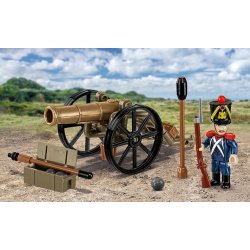 Franske artillerist blokke med kanon, 97 elementer