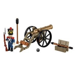 Franske artillerist blokke med kanon, 97 elementer