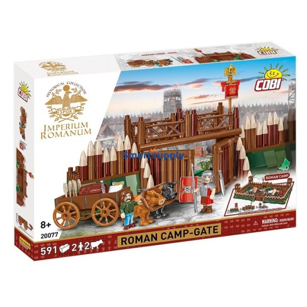 Klocki Imperium Romanum - Romersk lejrport 591 elementer