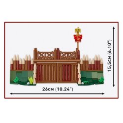 Klocki Imperium Romanum - Romersk lejrport 591 elementer