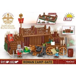 Klocki Imperium Romanum - Romersk lejrport 591 elementer