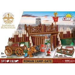 Klocki Imperium Romanum - Romersk lejrport 591 elementer