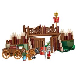 Klocki Imperium Romanum - Romersk lejrport 591 elementer