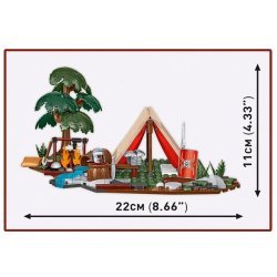 Klocki Imperium Romanum - Telt for romerske legion�rer 198 dele