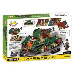 Klocki Flakpanzer IV Wirbelwind 1195 elementer