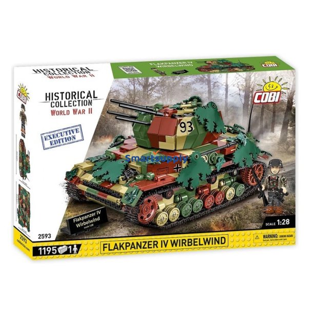 Klocki Flakpanzer IV Wirbelwind 1195 elementer
