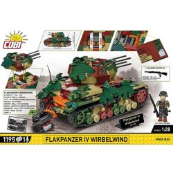 Klocki Flakpanzer IV Wirbelwind 1195 elementer
