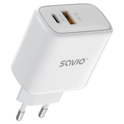 Lader LA-12 20W SAVIO hvid