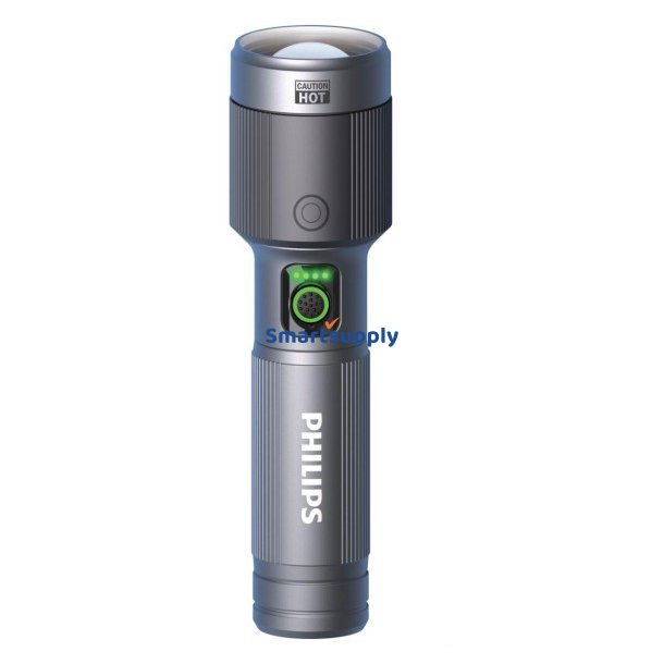Genopladelig lommelygte USB-C 1500 lm 2000mAh