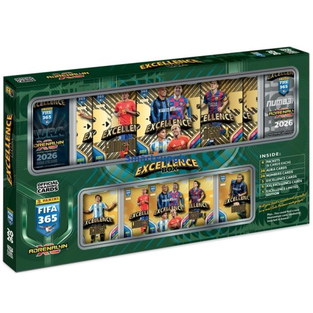 Cards FIFA 2026 Excellence box