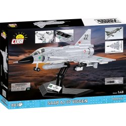Blocks Saab AJ 37 Viggen 881 elementer