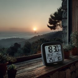 Tr�dl�s Vejrstation hjemme GB542 DCF