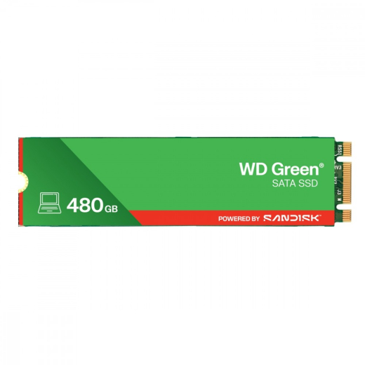SSD-drev Green SSD 480GB SATA M.2 2280 WDS480G3G0B